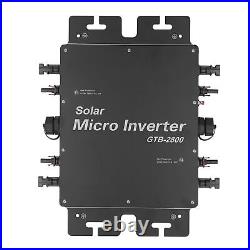 2800W Solar Grid Tie Inverter MPPT Micro Inverter WithWiFi Control IP65 230V MT8