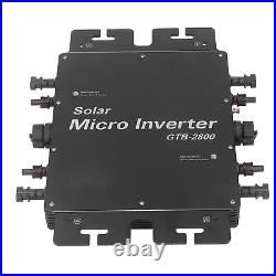 2800W Solar Grid Tie Inverter MPPT Micro Inverter WithWiFi Control IP65 230V MT8