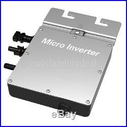 295W Grid Tie Micro Inverter MPPT with Communication Monitoring for 300W 36V