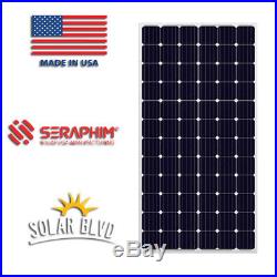 3.4 KW Micro Inverter Grid Tie Solar Panel System Seraphim Solar Enphase IQ7+