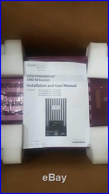 3.5 kw 3string DOW emerson powerhouse grid tie inverter for solar NEW