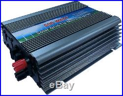 300/500/600/800W Solar Grid Tie Inverter 10.5-28V DC pure sine wave with mppt