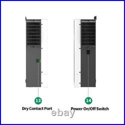 3000W 24V Solar Inverter Hybrid Off Grid 110V 100A MPPT Home Systems SANDISOLAR