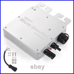 300With600With1200W 220V MPPT Solar Grid Tie Micro Inverter Waterproof IP65