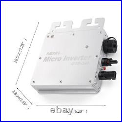 300With600With1200W 220V MPPT Solar Grid Tie Micro Inverter Waterproof IP65