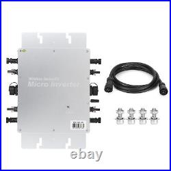 300With600With1200With1600W 120V/230V MPPT Solar Grid Tie Micro Inverter