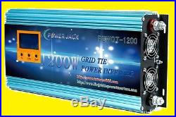 300w 2500w grid tie power inverter, DC 14v158v to AC 110v/240v, solar panel