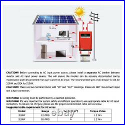 3200w 24V 230Vac Solar Inverter + 60A Battery Charger + 80A MPPT Solar Charger