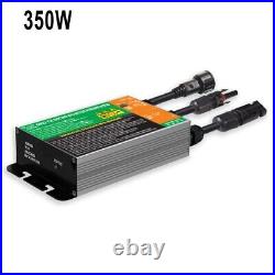 350W 35x76mm Solar Microinverter MPPT Grid Tie Pure Sine Wave Inverter DC18-50V