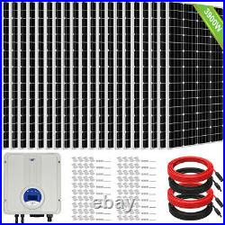 3KW 4KW Grid Tie Solar Panel System 195W Mono Solar Panel & 5KW Inverter Home