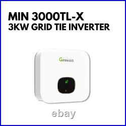 3kW 120/240V Grid-Tie Inverter by Growatt MIC 3000W TL-X Grid Tie Inverter