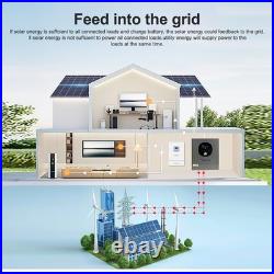 4200W 24V Hybrid Solar Inverter Off Grid MPPT 120A Charger Controller WIFI 230V