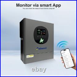 4200W 24V Hybrid Solar Inverter Off Grid MPPT 120A Charger Controller WIFI 230V