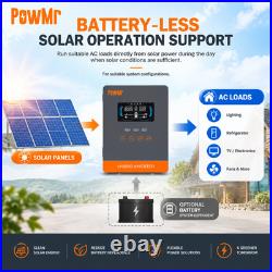 4KW 24V Hybrid Solar Inverter Off Grid Pure Sine Wave 60Hz 110V/120V Controller