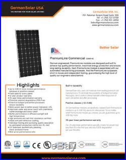 5.4 KW Micro Inverter Grid Tie Solar Panel System German Solar Enphase IQ7+
