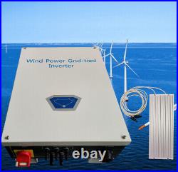 5000W On Grid-Tie Wind Turbine Inverter 5KW 3 Phase 380V Built in Controller