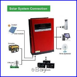 5000W Pure Sine Wave Solar Hybrid Inverter 80A Solar and AC All in One Max 4000W