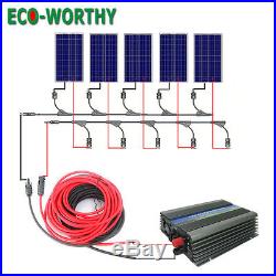 500W Solar Panel Kit5100W Solar Module & 500W 12V Pure Sine Grid Tie Inverter