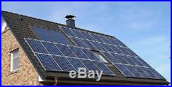 5kw 5000 watt solar panel power kit, grid tie inverter, solar panel 250w