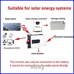 6000W 12000W Pure Sine Wave Inverter Solar Off Grid 48V to 220V 60hz US Socket