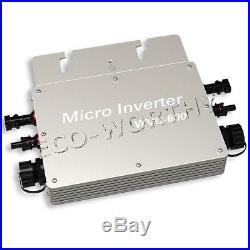 600W 110V Waterproof Grid Tie Inverter With MPPT Function MC4 for Solar Panel Kit