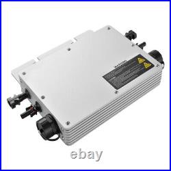 600W 230V Micro Inverter Power MPPT Grid Tie Pure Sine Wave Waterproof HS1347