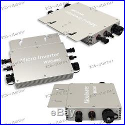 600W 24V-110V Waterproof Grid Tie Inverter for Home Grid Tie System Kits
