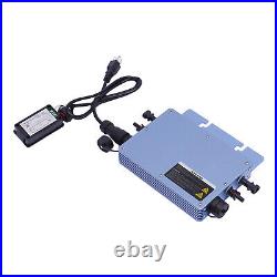 600W Full-Digital AC110V-Output Microinverter Solar Grid Tie Micro Inverter Blue