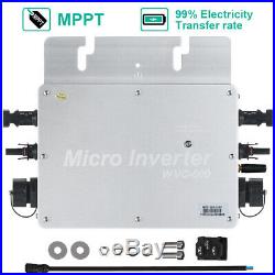 600W Grid Tie 110V Waterproof Solar Inverter & MPPT Function Output More Power