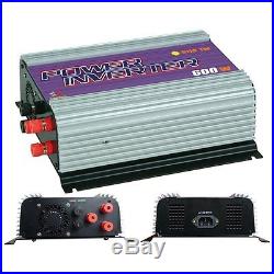 600W Grid Tie Inverter for Wind Turbine Pure Sine Wave AC/DC To AC 110V 220V LCD
