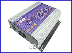 600W Inverter (DC22V-60V to 110VAC), grid tied, for PHOTOVOLTAIC system
