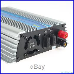 600W MPPT Grid Tie Inverter DC22V-60V to AC 220V Solar Inverter Pure Sine Wave