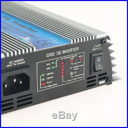 600W MPPT Grid Tie Inverter Sine Wave DC22V-60V to AC 230V Solar Inverter Z7Uj