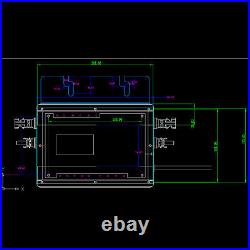 600W MPPT Waterproof Grid Tie Inverter 54V to AC110V Pure Sine Wave Inverter LCD