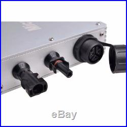 600W MPPT Waterproof Grid Tie Inverter DC22-50V to AC110/220V Micro Inverter