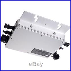 600W MPPT Waterproof Grid Tie Inverter DC22-50V to AC110/220V Micro Inverter
