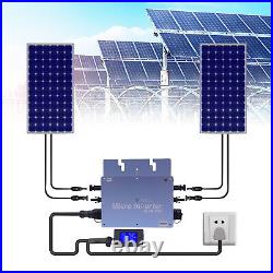 600W Solar Grid Tie Micro Inverter Solar Microinverter Full-Digital LCD-Display