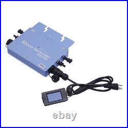 600W Solar Micro Inverter Grid Tie MPPT Pure Sine Wave DC to AC Microinverter