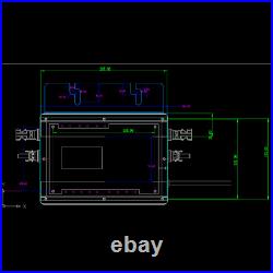 600W Solar Micro Inverter Grid Tie MPPT Pure Sine Wave DC to AC Microinverter