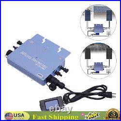 600W Solar Micro Inverter Grid Tie MPPT Pure Sine Wave DC to AC Waterproof New