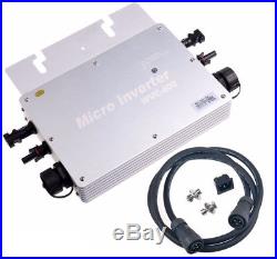 600W Waterproof Grid Tie Inverter DC22-50V For 36V Solar Panel Micro Inverter