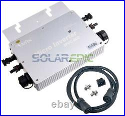 Wireless 600W Waterproof Grid Tie Inverter Solar Micro Inverter Wechselrichter
