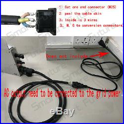 600W Waterproof Grid Tie Inverter MPPT DC22-50V to AC230V Solar Micro Inverter