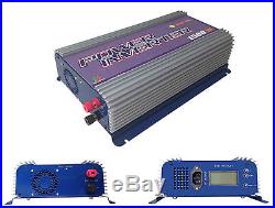 600W mppt solar grid tie inverter DC10.8-30/22-60V AC120/230V Withlimiter