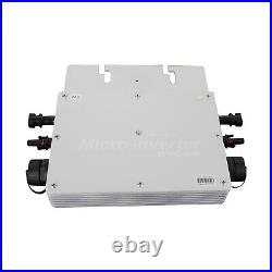 600With110V IP65 Waterproof Solar Inverter Grid Tie MPPT Micro Inverter w Display
