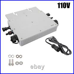 600With110Vac Solar Inverter Grid Tie MPPT Micro Inverter 22-50V APP Control UE