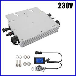 600With230Vac Solar Inverter Grid Tie MPPT Micro APP Control with Display EP