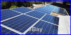 6kw 6480 watt photovoltaic system, grid tie inverter, solar panel 270w