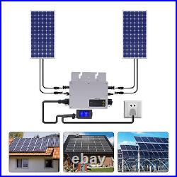 700W LCD Display Solar Grid Tie Micro Inverter Waterproof (IP65) WVC-700W