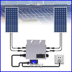 700W LCD Display Solar Grid Tie Micro Inverter Waterproof (IP65) WVC-700W